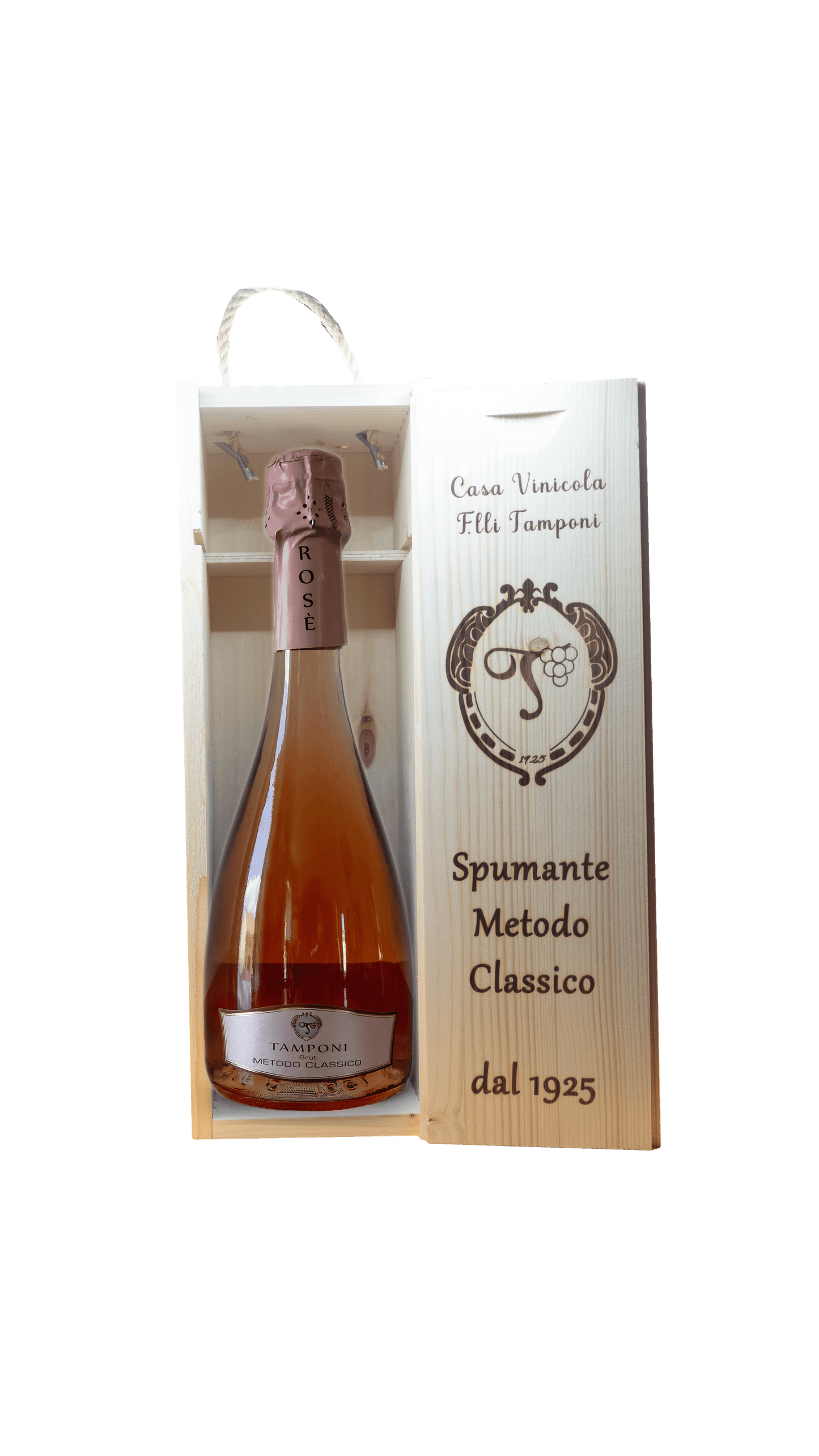 Spumante Tamponi Quality White Sparkling Wine Classic Method